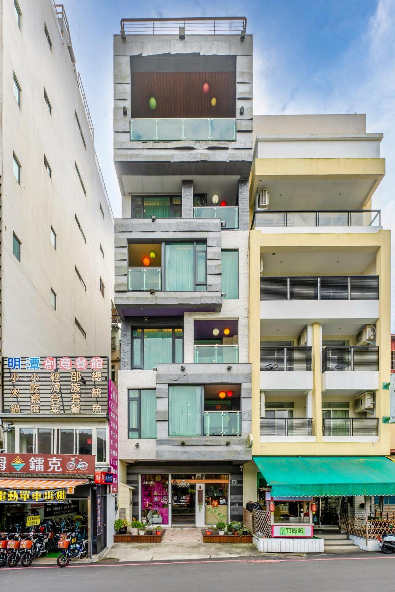 Han Yan Design Hotel Юйчи Экстерьер фото
