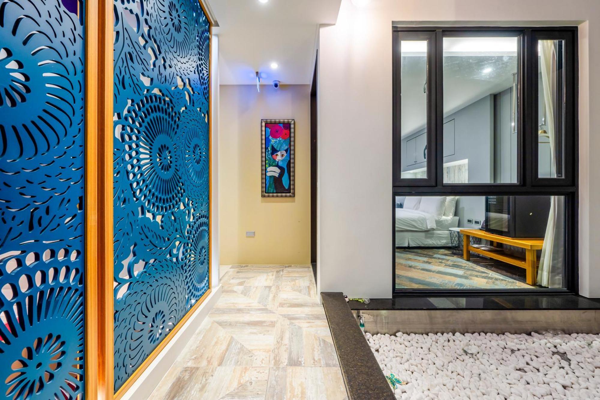 Han Yan Design Hotel Юйчи Экстерьер фото